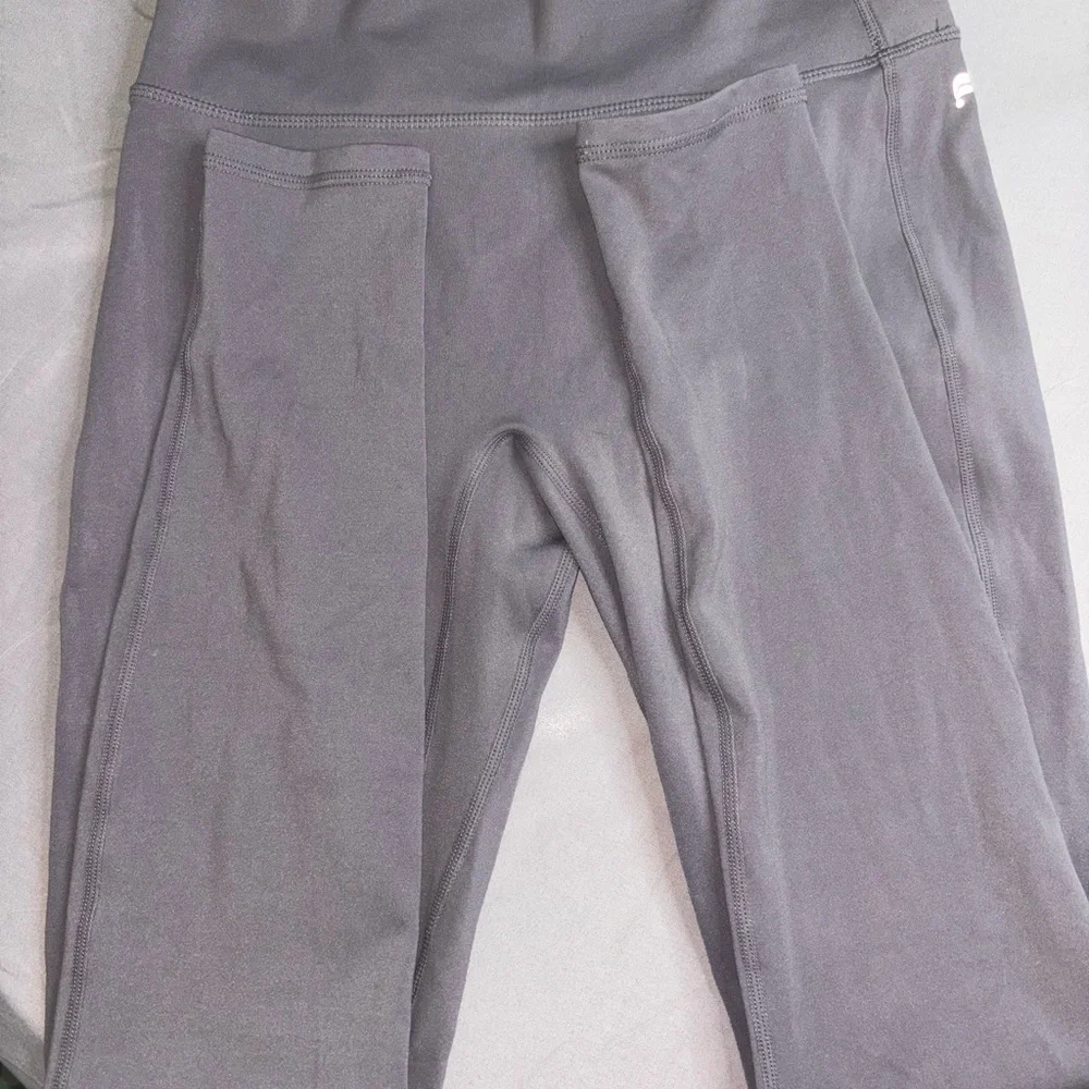 Fabletics Gray High-Waisted Leggings with Pocket - Picture 5 of 5